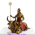 Iconic Lord Shiva on Nandi with Trishul